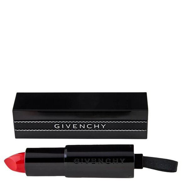 Givenchy NEW Rouge Interdit Satin Lipstick Comfort & Hold #13 Red - Picture 1 of 9